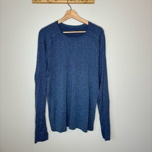 lululemon athletica Blue Long Sleeve Tee